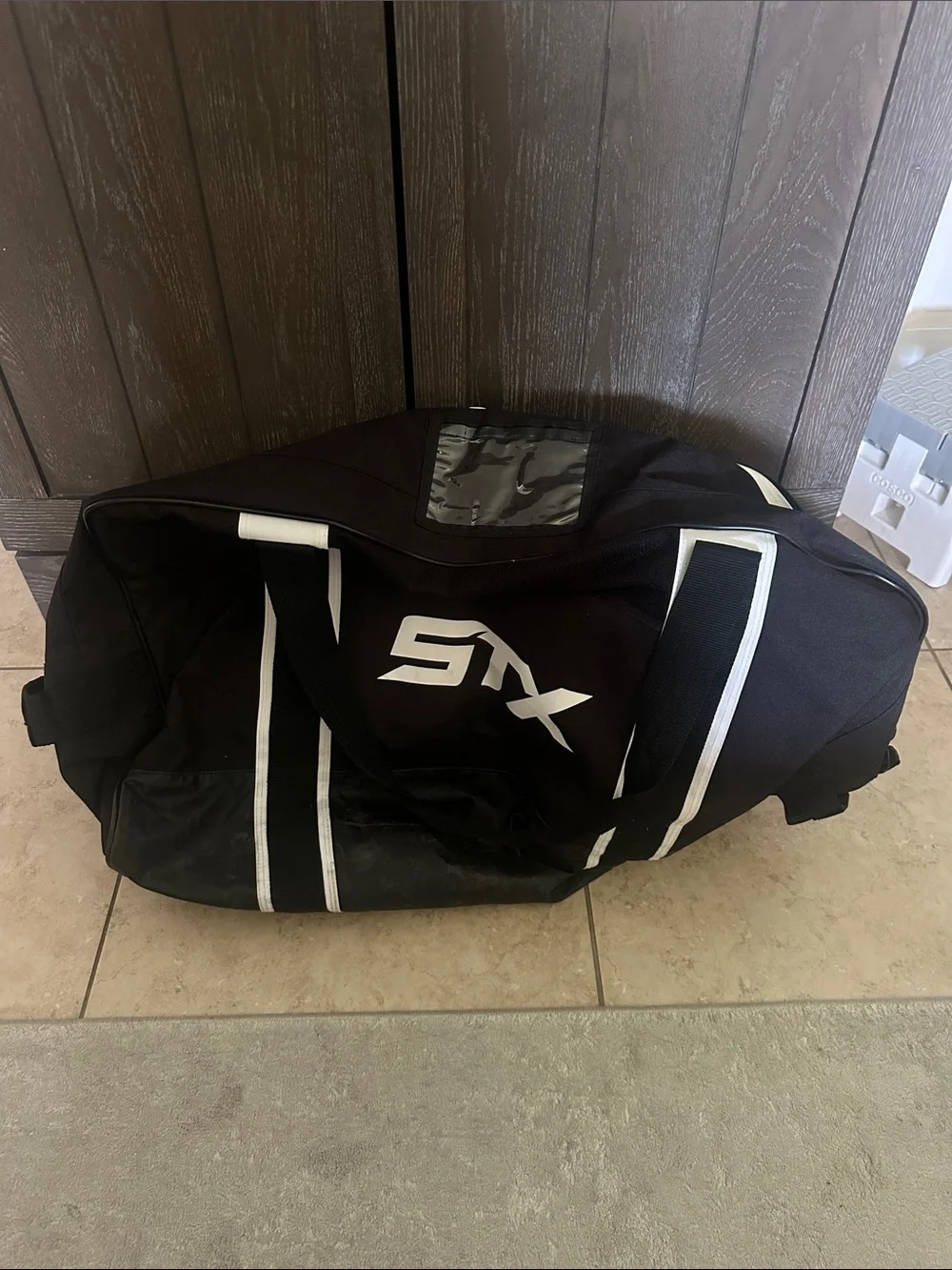 STX Black Hockey Duffel Bag